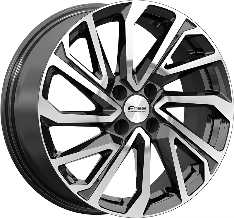 Диск iFree Original Неом КС1172 16х6,5 4х100 et 45 dia 60,1 Almaz black