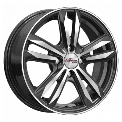 iFree 6x15/4x100 ET50 D60,1 Маскот (КС870) Блэк Джек