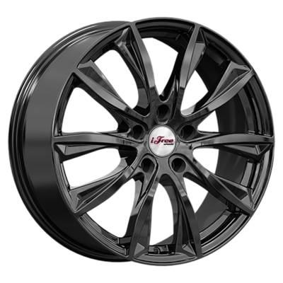 iFree 7,5x18/5x110 ET37 D65,1 Каzантип (КС684М) BK