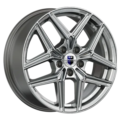 K&K 7x17/5x110 ET45 D67,1 Юнион (КС1025) Дарк платинум