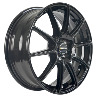 INCH 6,5x17/4x100 ET43 D60,1 FA8537 Full Black Round (ZJH) FlowForming