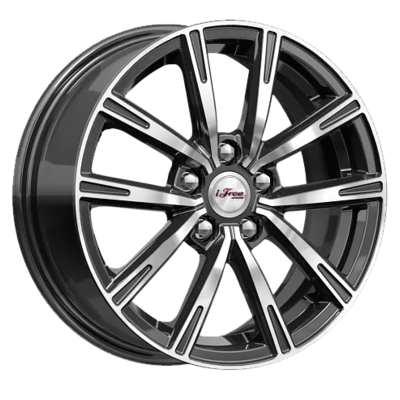 iFree 6x15/5x100 ET43 D57,1 Драйвер (КС996) Блэк Джек
