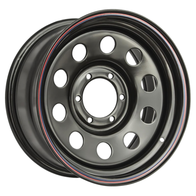 ZEPP 4x4 8x16/6x139,7 ET30 D110 Toyota Nissan Mitsubishi L200 2005+ Черный (LTM)