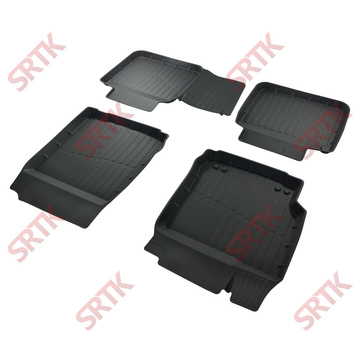 Коврики резиновые 3D LUX для Toyota Camry (XV40;XV50) (2006-2017)