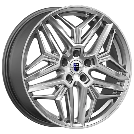 Диск КиК КС1038 Колумб 19х7 5x108 et 36 dia 65,1 Дарк платинум