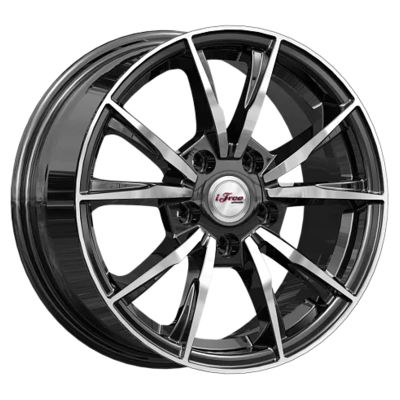 iFree 6,5x15/5x114,3 ET39 D60,1 Сион (КС1055) Блэк Джек