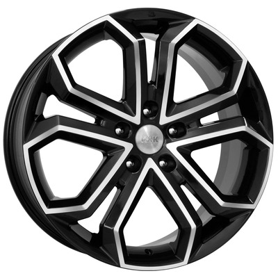 K&K 8,5x19/5x130 ET38 D84,1 Пандора (КС466) Алмаз черный