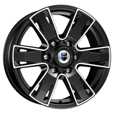 K&K 7x17/6x139,7 ET33 D100,1 Севенна (КС726) Алмаз черный