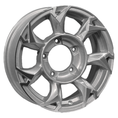 Khomen Wheels 5,5x15/5x139,7 ET5 D108,1 KHW1505 (Jimny) F-Silver-FP