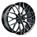 INCH GA8532 9,5x21/5x130 ET46 D71,6 GA8532 Gloss Black Machined Face (ZJH) FlowForming
