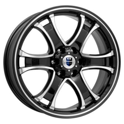 K&K 7,5x18/6x114,3 ET30 D66,1 Балеар (КС727) Алмаз черный