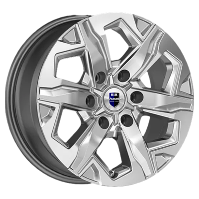 K&K 7,5x17/6x139,7 ET25 D106,1 Тейт (КС1050) Дарк платинум