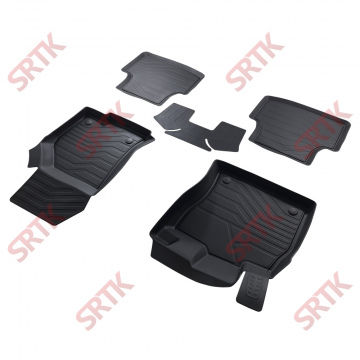 Коврики резиновые 3D LUX для Skoda Octavia-A7 / A8 (2013-н.в.)