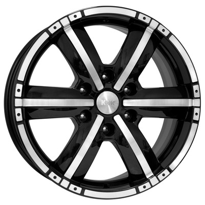 K&K 7,5x17/6x139,7 ET38 D67,1 Окинава-оригинал (КС635) Алмаз черный КС635