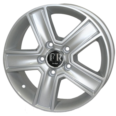 FR replica 6,5x16/5x118 ET60 D71,1 BK473 Silver