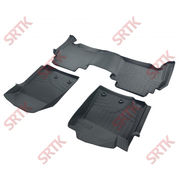 Коврики резиновые 3D LUX для Lexus LX 570/450d (2012-2021) (3 шт.)