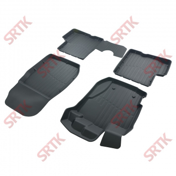 Коврики резиновые 3D PREMIUM для Renault Duster 2WD/4WD (2017-2021)