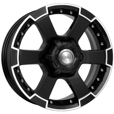 K&K 7x16/6x139,7 ET38 D67,1 M56-оригинал (КС593) Алмаз черный