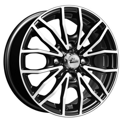iFree 5,5x14/4x100 ET43 D60,1 Флайт (КС676М) Блэк Джек