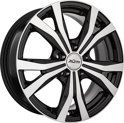 Диск X'trike X-119 16х6,5 5x100 et 38 dia 67,1 BK/FP