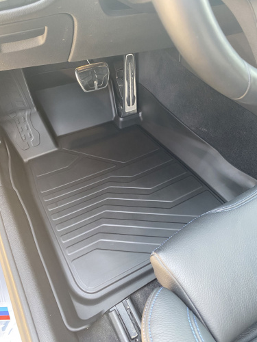Коврики резиновые 3D LUX для BMW 5 (G30/G31) (2016-н.в.) Передние