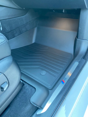 Коврики резиновые 3D LUX для BMW X6 (F16) (2014-2019) Передние