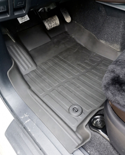 Коврики резиновые 3D PREMIUM для Toyota Fortuner II (2015-н.в.)