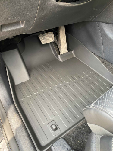 Коврики резиновые 3D LUX для Hyundai Santa Fe IV (2018-2021)