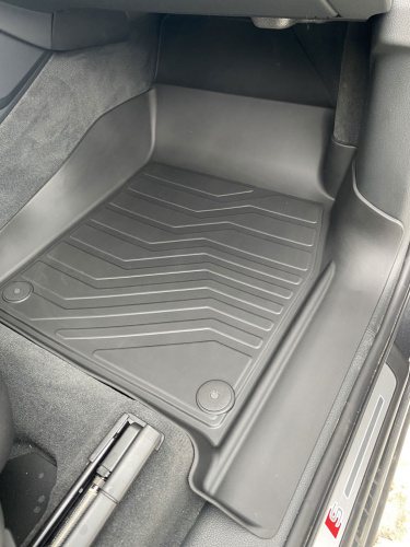 Коврики резиновые 3D LUX для Audi Q7 (2015-н.в.)