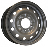 Диск Trebl 64G48L 15х6 5x139,7 et 48 dia 98,5 Сильвер
