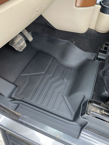 Коврики резиновые 3D LUX для Land Rover Discovery (2004-2016) Передние
