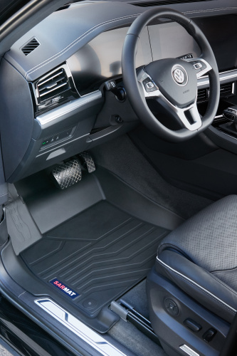 Коврики резиновые 3D LUX для Volkswagen Touareg III (2018-н.в.)