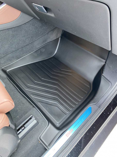 Коврики резиновые 3D LUX для BMW X5 G05 (2018-н.в.) Передние