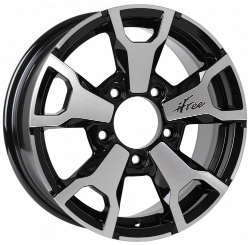Диск IFree Тайган 16х6 5x139,7 et 40 dia 98,1 Black Jack