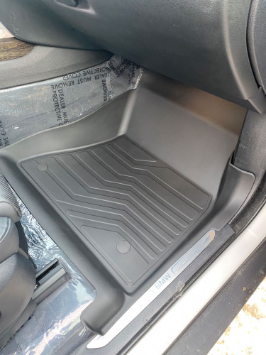 Коврики резиновые 3D LUX для BMW X5 (F15) (2013-2018)