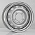 Диск Trebl 64G48L 15х6 5x139,7 et 40 dia 98,6 Silver