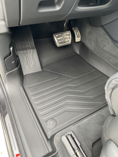 Коврики резиновые 3D LUX для Audi Q7 (2015-н.в.) Передние