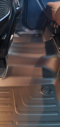 Коврики резиновые 3D LUX для Mercedes-Benz GLS (2015-2019) (3 шт.)