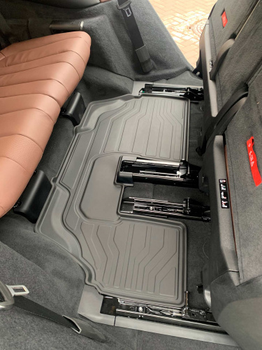 Коврик резиновый 3D LUX для BMW X7 G07 7 SEATS (3-RD) (2018-н.в.) (1 шт.)