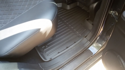 Коврики резиновые 3D PREMIUM для Ssang Yong Kyron (2005-2015)