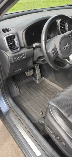 Коврики резиновые 3D PREMIUM для KIA Sportage IV (2016-2021)