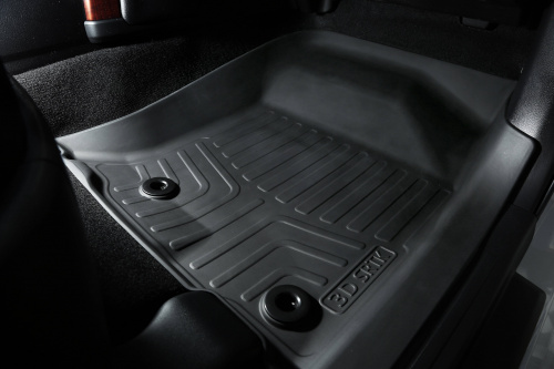 Коврики резиновые 3D LUX для Toyota Prado 150 (2013-н.в.) (3 шт.)