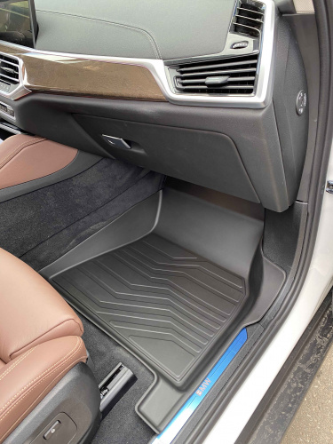 Коврики резиновые 3D LUX для BMW X6 G06 (2019-н.в.) передние