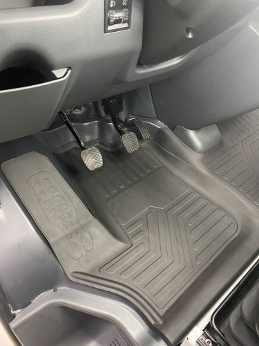 Коврик резиновый 3D STANDART для GAZ Gazelle NN (2021-н.в.) Водительский