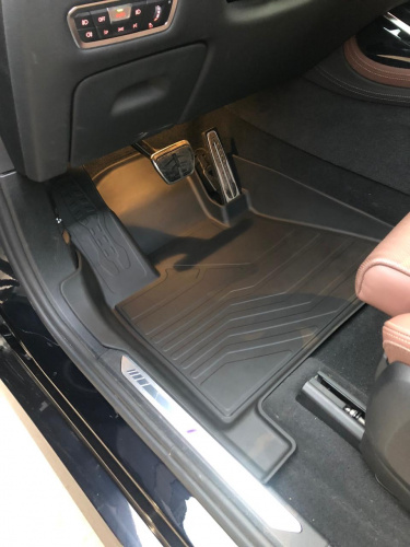 Коврики резиновые 3D LUX для BMW X7 G07 7 SEATS (2018-н.в.)