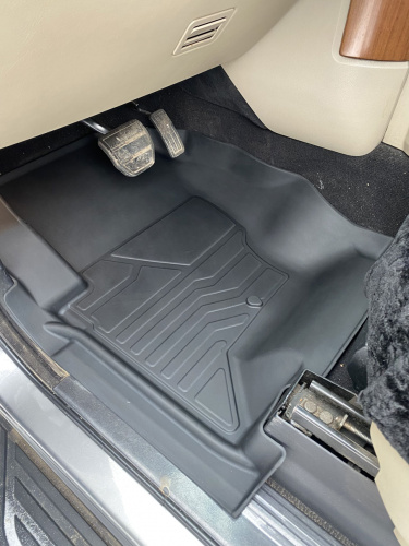 Коврики резиновые 3D LUX для Land Rover Discovery (2004-2016) Передние