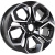 Диск KDW KD1620 16х6,5 5x112 et 45 dia 57,1 Black Front Polished