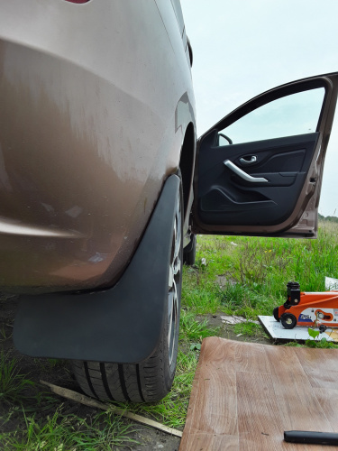 Брызговики резиновые для Lada  X-RAY (2015-н.в.) Задние