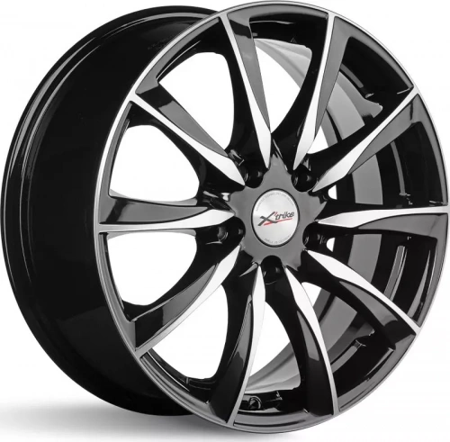 Диск X'trike X-120М 17х7 5х108 et 45 dia 63,35 BK/FP