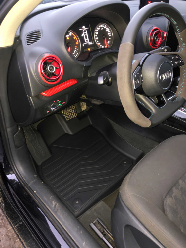 Коврики резиновые 3D LUX для Audi A3 (2012-2020)